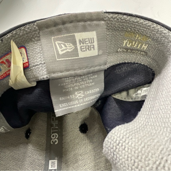 New York Yankees Youth New Era 39Thirty fitted hat - Picture 5 of 8